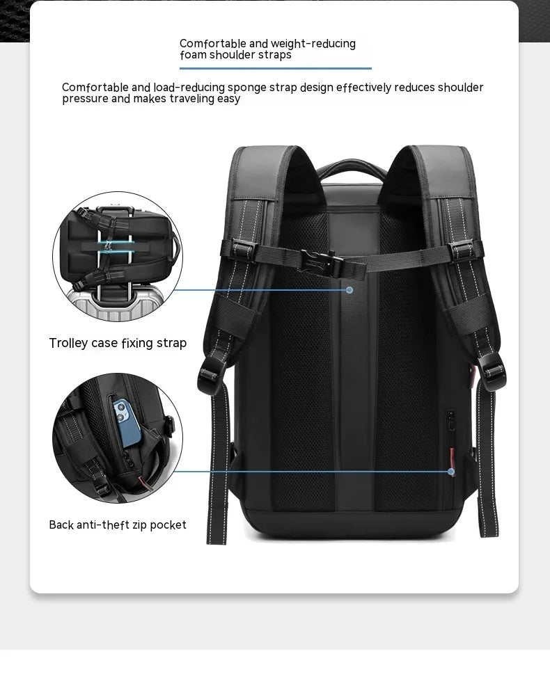 Vakuumkompressions-Rucksack mit großem Fassungsvermögen